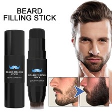 1x Beard Pencil Filler For Men BLACK Beard Moustache Pen Waterproof Long Lasting