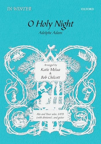 O Holy Night Vocal score Alto & tenor soloists, SATB (with divisions), & guita - Image 3