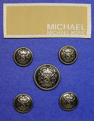 michael kors blazer buttons