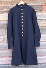 Civil war union federal single breasted frock coat pleated   52