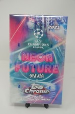 2021 Topps Chrome UEFA Champions League STEVE AOKI Neon Future 2-Box Lot