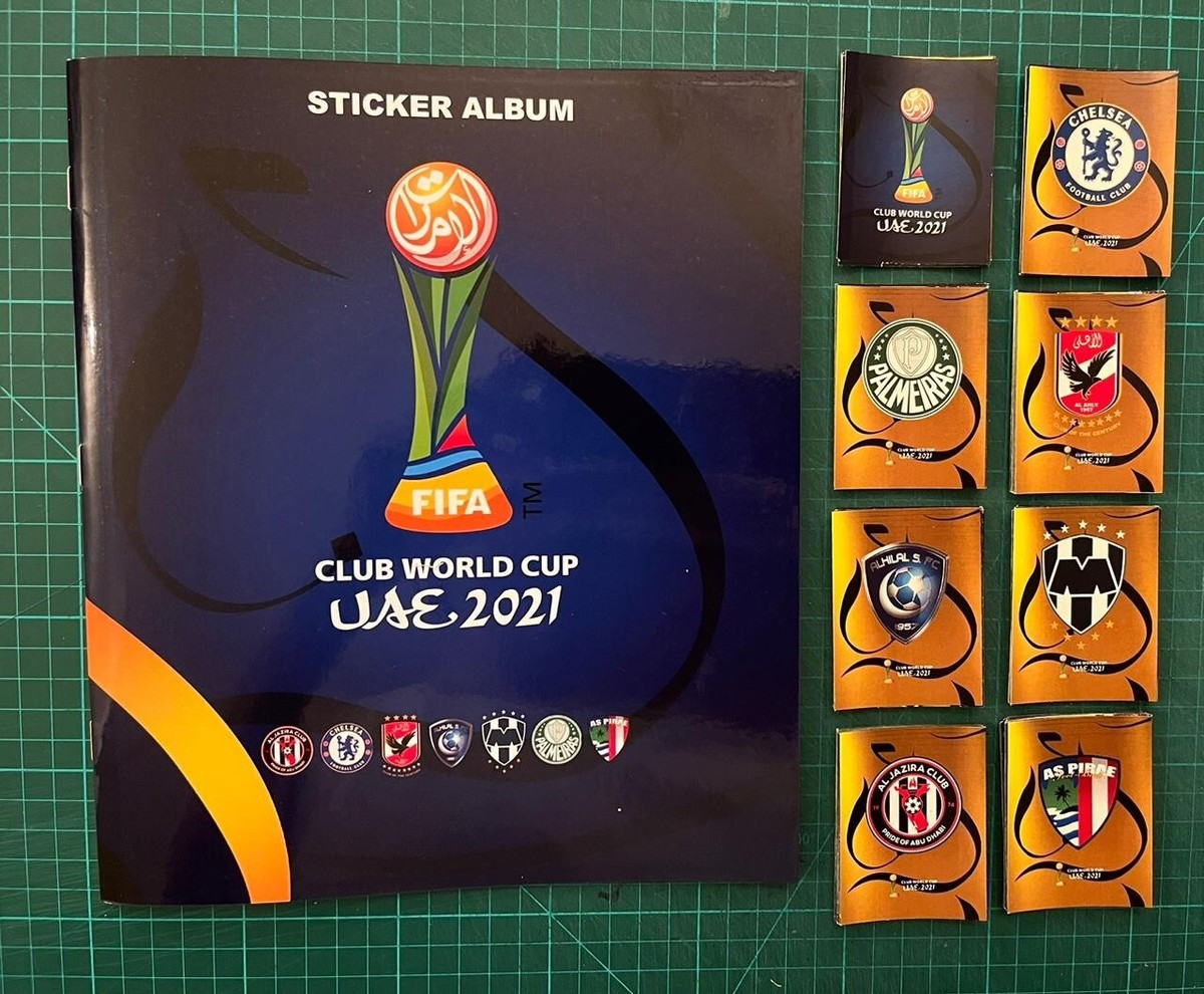 FIFA Club World Cup UAE 2021 Full set Stickers Album by