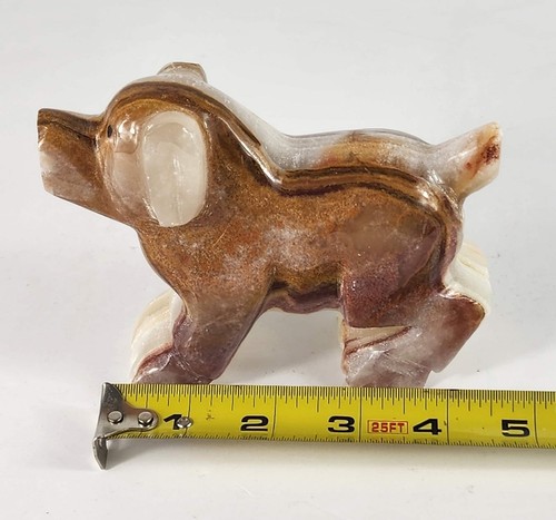 Marble Animal Figurine Dog Collectible Desk Mantel Home Decor Christmas Gift - Bild 8 von 10