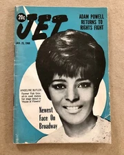 Jet Magazine, January 25, 1968 (Angeline Butler, Newest Face on Broadway)