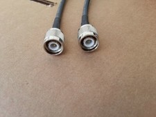 US MADE  RG-58 TNC Male to TNC Male Coaxial Cable 50 Ohms lot