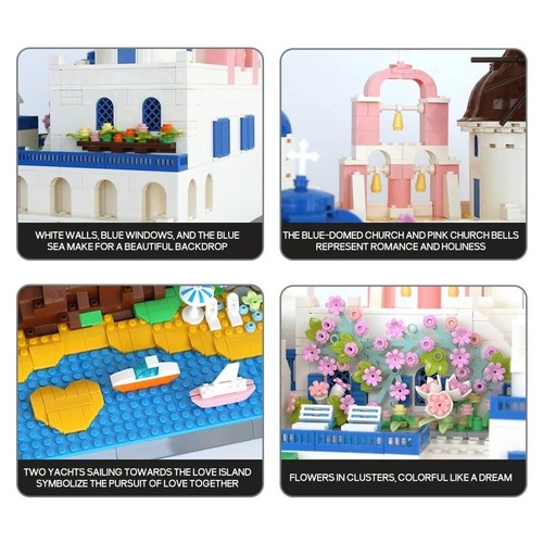 Wange Bloque de Construcción Juguetes Arquitectura Mundial Ladrillos Modelo para Adultos o Niños - Imagen 643 de 872