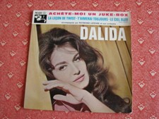 disque Vinyle 45 tours DALIDA "La leçon de twist