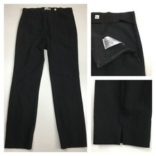 VINCE Black Slit Hem Slim Fit Dress Pant Womens sz Small/Medium