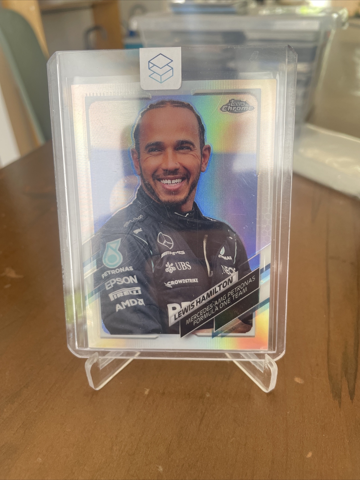 2021 Topps Chrome Formula 1 F1 Lewis Hamilton #50 Refractor