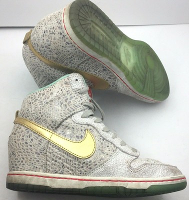 nike dunk high womens wedge