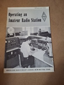 Vintage 1965 Operating An Amateur Radio Station AARL Field Organization Pub 4