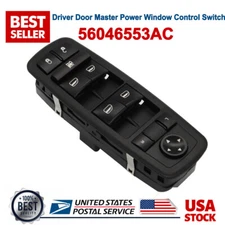 Window Switch Control 56046553AC For 2013-2016 Dodge Dart Master Left Driver