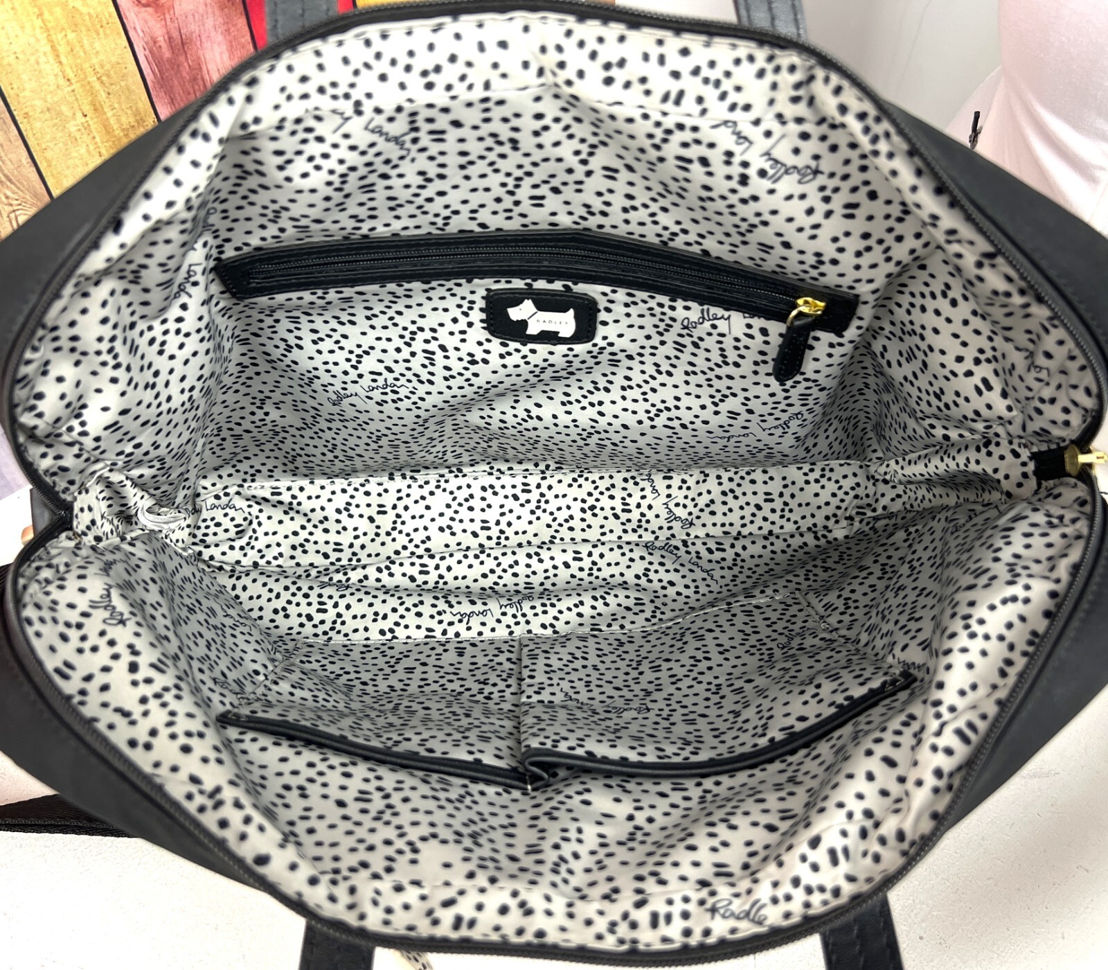 Radley Hilly Fields Briefcase Laptop Bag Shoulder Bag Work Bag Large