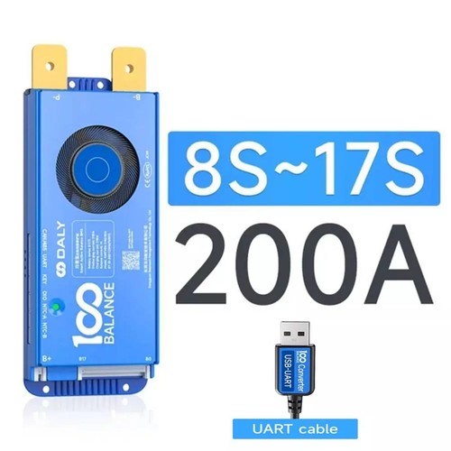 100 BALANCE BMS 4S-24S 40A-200A Smart Active Balance BT Lifepo4/ Li-ion/LTO lot - Picture 37 of 40