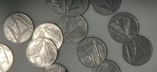 Monete da 10 lire 1952-53-54-55-56 