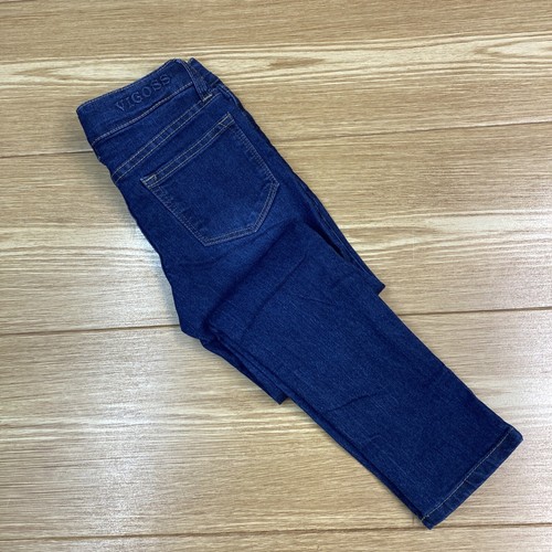 Pantalones Para Niñas Jóvenes Talla 7 De Mezclilla Ajustados Elásticos Casuales