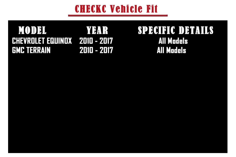 Kit de pastillas de rotores de freno delanteros y traseros para frenos GMC Terrain Equinox 2010-2017 Foto 2 de 4