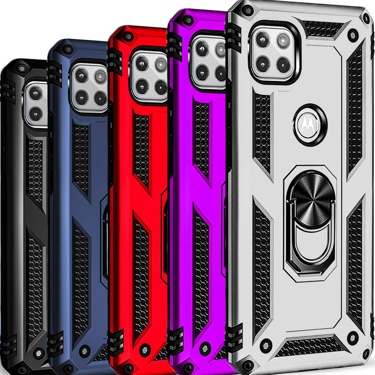 For Motorola One 5G ACE/One 5G UW Case Phone Cover Shockproof Tempered  Glass