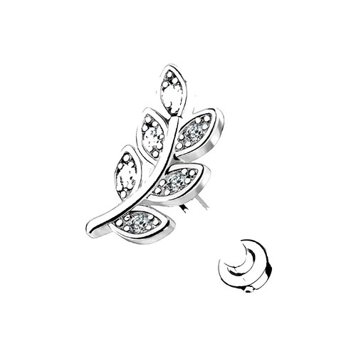 1PC. Steel FIXED BALL Captive Bead Ring Ear Nose Lip Tragus 22G 20G 18G