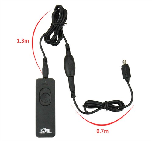 Liberación de obturador de interruptor remoto kiwi para Nikon D3300 Df D7200 D7100 D750 D5500 D90 - Imagen 2 de 3