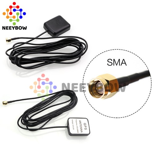 1,5/3 metri guadagno LNA 1575,42 MHz maschio SMA GPS GPS antenna attiva singolo più forte - Foto 2 di 7