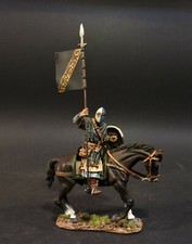 JOHN JENKINS THE CRUSADES ALM-06 ANDALUSIAN MERCENARY KNIGHT WITH LANCE  BANNER