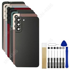 Back Battery Cover Rear Door For Samsung Galaxy S22 SM-S901U Camera Lens Tool