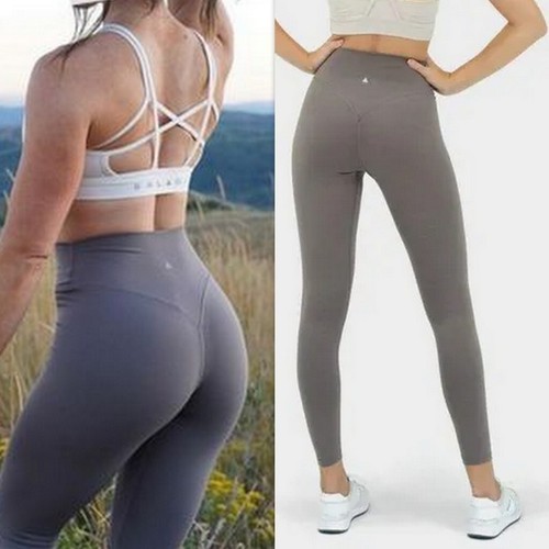 NWoT Balance Athletica Ascend High Waisted Compression Legging Pant sz M Shadow - Picture 3 of 17