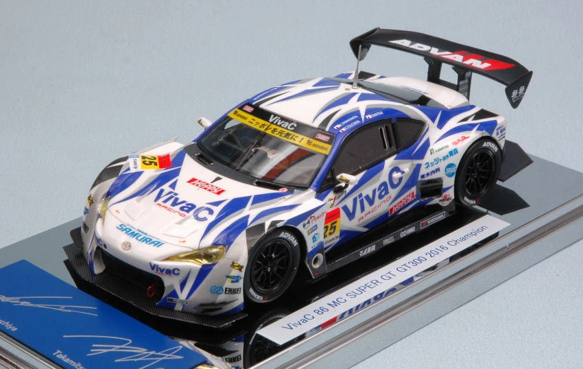 Toyota Vivac 86 Mc #25 Winner Super Gt300 2016 T.Tsuchiya/T.Matsui 1:43