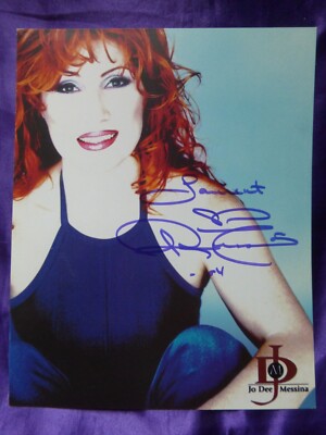 Jo Dee Messina Hand signed Foto Autogramm Made in Nashville Fan Fair