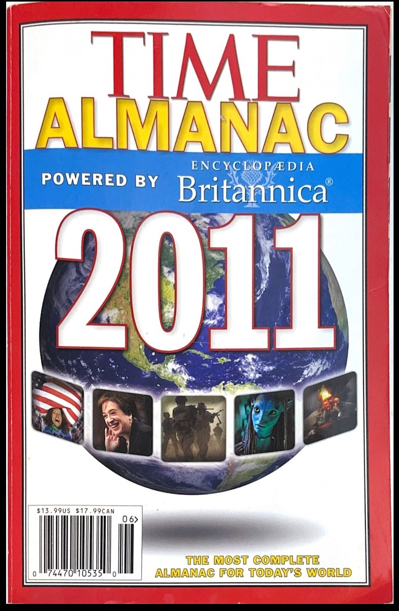 【中古】 TIME ALMANAC 2011(B)/TIME INC HOME ENTERTAINMENT (USA)/TIME MAGAZINE Time Almanac 2011 by Time Magazine Encyclopedia Britannica