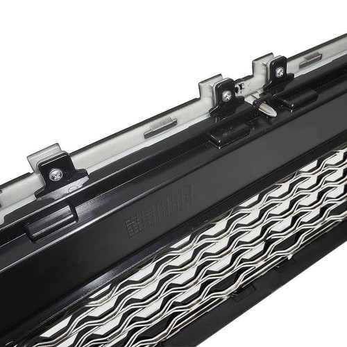 Front Upper Bumper Grille Grill Gloss Black Mesh Fits For 2019 2020 Ford Fusion - Picture 6 of 12