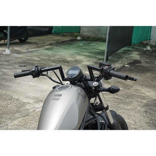 4 INCH STRETCH HANDLEBAR HANDLE BAR BLACK FOR Honda rebel cmx 300-500 2017-2024 - Picture 9 of 13