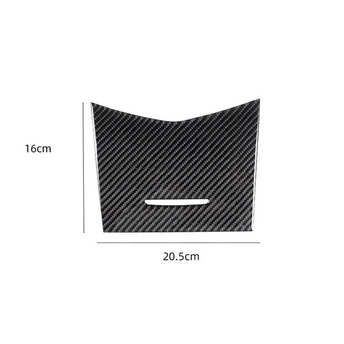 Carbon Fiber Interior Center Storage Cover Trim For Honda Accord Sedan 2003-2007 - Picture 2 of 5