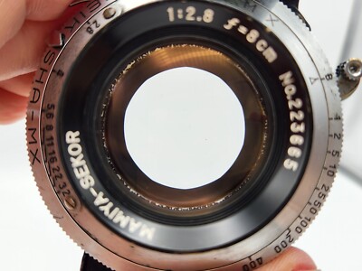 Mamiya Sekor 8cm 80mm F2.8 Prime TLR Lenses for C220 C330 Camera