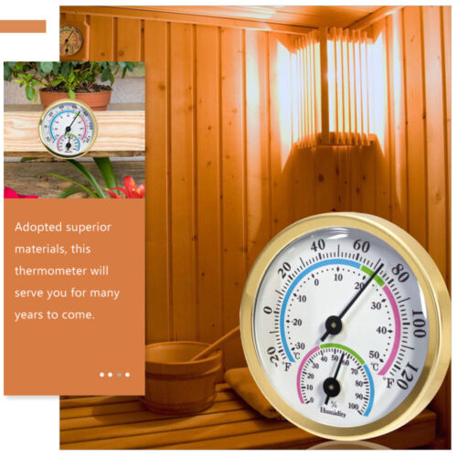 2 Pcs Thermometer Miss Thermometers Hygrometer Terrarium Portable