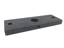 Cybex Strength System Weight Stack Plate L 12" W 4" H 1" Guide Rod ID .67"
