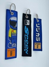 Spoon Type One Nylon Keychain Strap Trio Keyring Strap Spoon Racing Accessories Spoon Type One Nylon Keychain Strap Trio Keyring Strap Spoon Racing Accessories