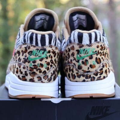 Nike Air Max 1 DXL Atmos Animal Pack 2.0 Men's Size 13 Wheat Nike Air Max 1 DXL Atmos Animal Pack 2.0 Men's Size 13 Wheat