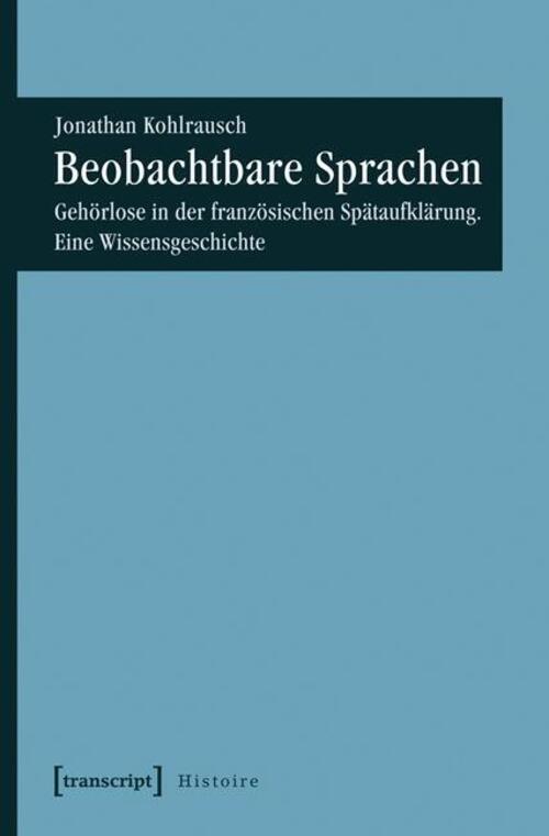 Thumbnail - Beobachtbare Sprachen | Jonathan Kohlrausch | Deutsch | Taschenbuch |