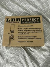 Lee Precision Reloading Perfect Powder Measure New Design Reservoir 90058