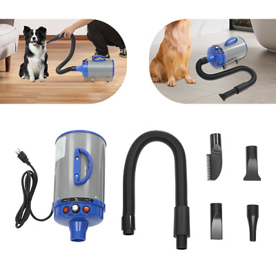 #ad 4 Nozzles Pet Hair Dryer Electric Dog Cat Hair Dryer Pet Drying Machine 2200W $72.75