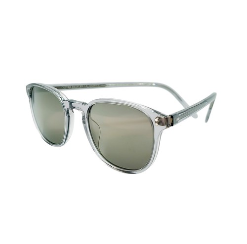 Oliver Peoples OV52219S Fairmont sunglasses Workman Gray/Goldtone Mirror 49 new - Picture 2 of 4