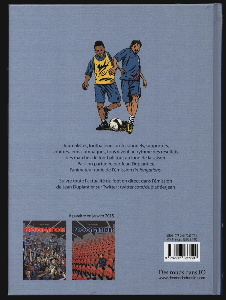 PROLONGATIONS T.1 PASSION AVEC UNE DEDICACE DE ROBIN WALTER EO LIVRE NEUF - Photo 3/3