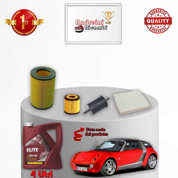 Inspektionskit Filter Und ÖL Intelligent Roadster 700 45KW 61CV Von 2003->-image