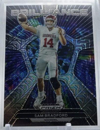2024 Panini Prizm Draft Picks Brilliance Mojo Prizm Sam Bradford #BR-SB (01/25)
