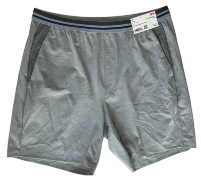 Uniqlo x Roger Federer Shorts sz L Grey Ultra Stretch Dry-Ex JW Anderson  Tennis
