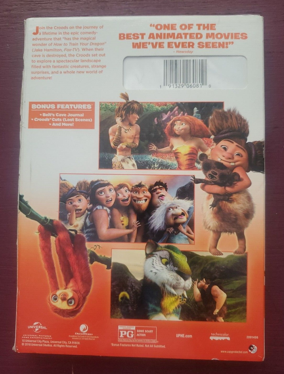 Croods Dvd The Croods On Amazon Prime The Croods (2018, DVD