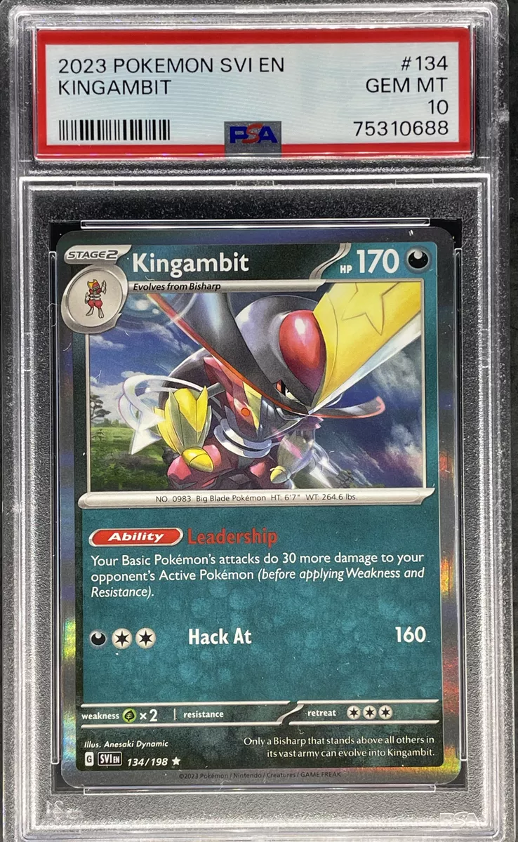 Kingambit 134/198 (Mint Condition) - Scarlet & Violet – TCG Trainers