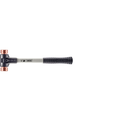 HALDER SIMPLEX-Schonhämmer 3704.030 Hammer Gummihammer Softhammer geräuscharm